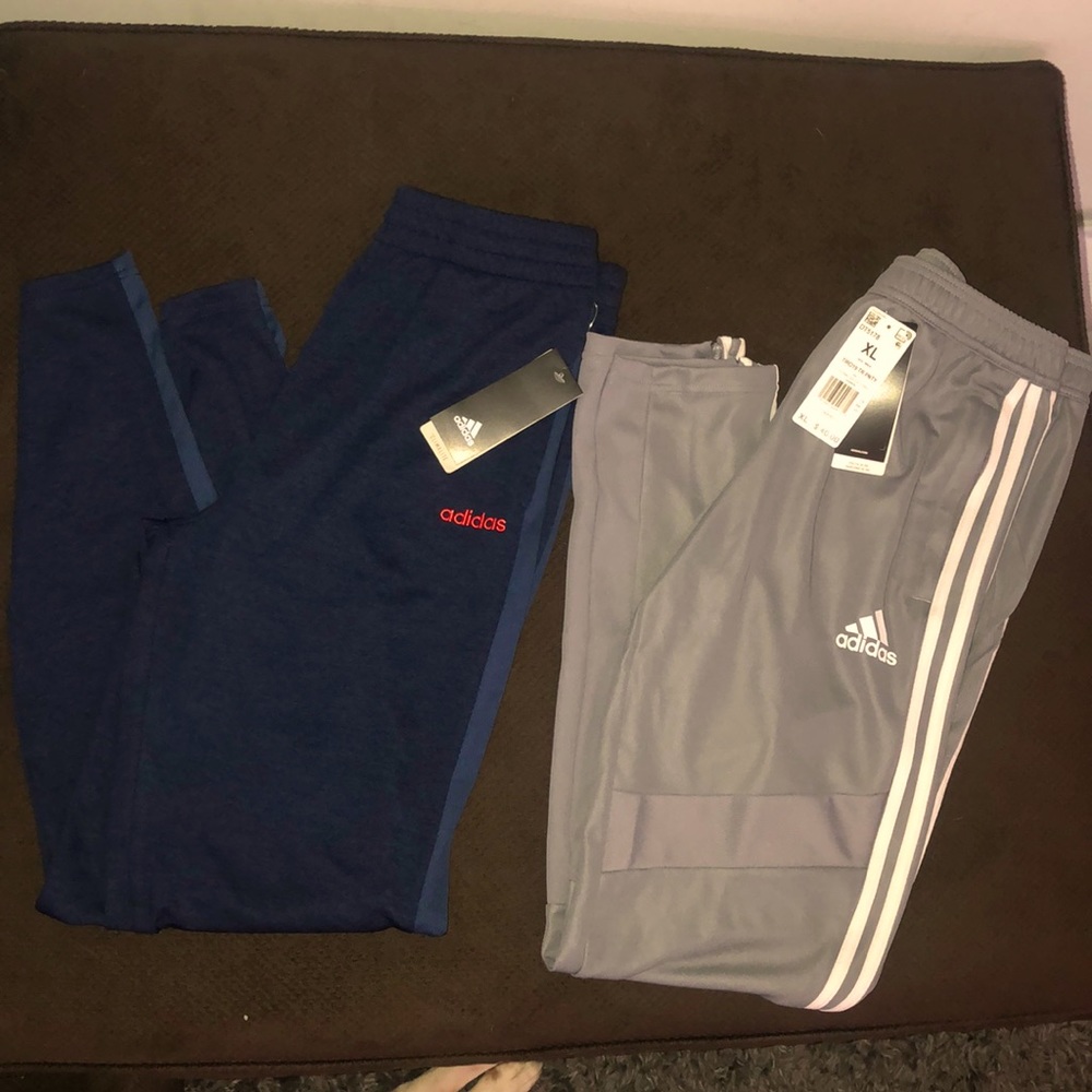 (2) Adidas Pants